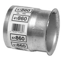 4" Aluminized Steel Flare to Pipe Connection Exhaust Pipe | 41860 Walker Exhaust