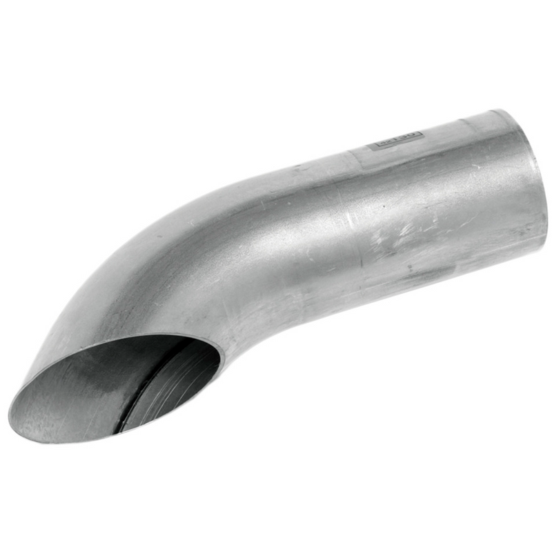 18" Aluminized Exhaust Tail Pipe, 4" Pipe Connection to 4" Spout | 42130 Walker Exhaust