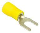 Vinyl Insulated Spade Terminal, 12-10 Gauge (100 Pack) | TYS8 Tectran