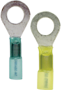 Solder & Shrink Ring Terminal, 22 - 18 Gauge (Pack of 25) | TY10S Tectran