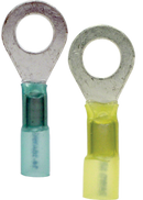 Solder & Shrink Ring Terminal, 16 - 14 Gauge (Pack of 25) | TB38S Tectran