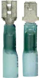 Solder & Shrink Male Quick Disconnect, 16 - 14 Gauge (Pack of 25) | TBMS Tectran