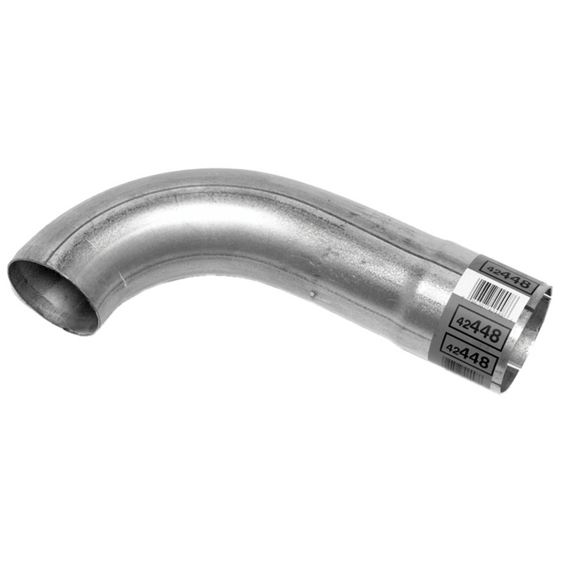 12.8" Alumized Steel Mandrel Bent Exhaust Tail Pipe | 42448 Walker Exhaust