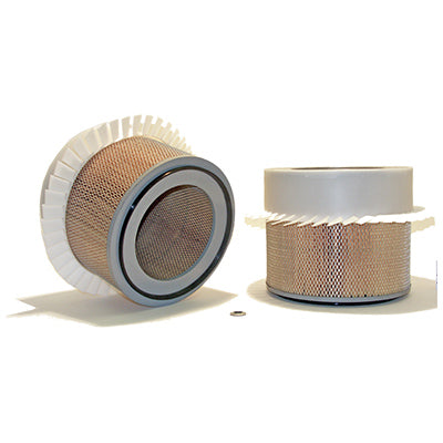 Cellulose Air Filter with Fin and Metal Ends, 10.377" | 42943 WIX