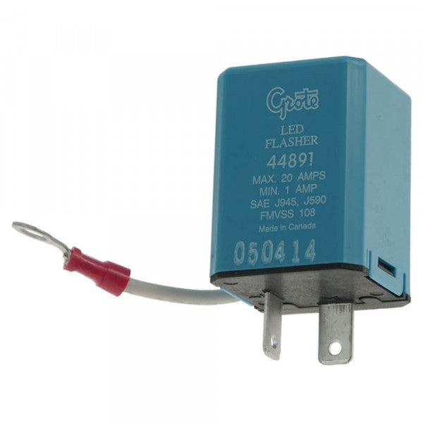 Variable-Load Electronic LED 2 Pin Flasher | Grote 44891