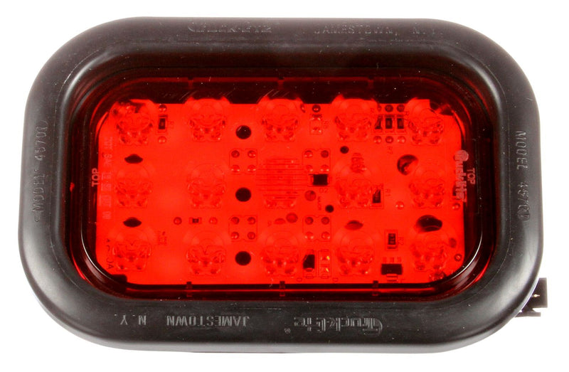 45 Series Red LED Stop/Turn/Tail Light, Hardwired & Grommet Mount | Truck-Lite 45032R