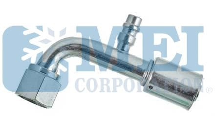 A/C Fitting, 90 Degree Steel Beadlock with 13mm Port | MEI/Air Source 4512S