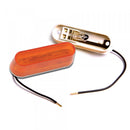3" Thin-Line Amber Clearance Marker Light, Blunt Cut | Grote 45253