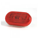 4" Oval Two-Bulb Optic Lens Clearance Marker Light, Pigtail-Type | Grote 45262