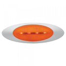 Amber M1 Series LED Clearance Marker Light w/ Bezel | Grote 45583