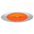 Amber M1 Series LED Clearance Marker Light w/ Bezel, Metripack Connection | Grote 45593