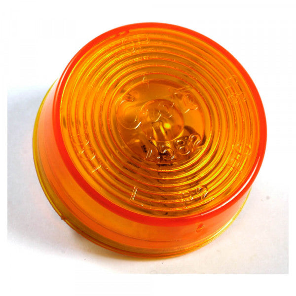2" Round Amber Clearance Marker Light, PL-10 | Grote 45823