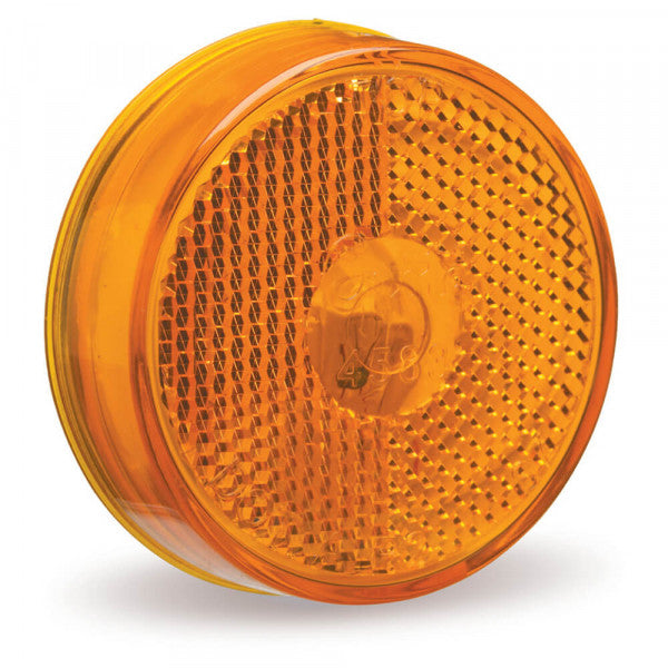 2 1/2" Amber Round Clearance Marker Light, PL-10 | Grote 45833