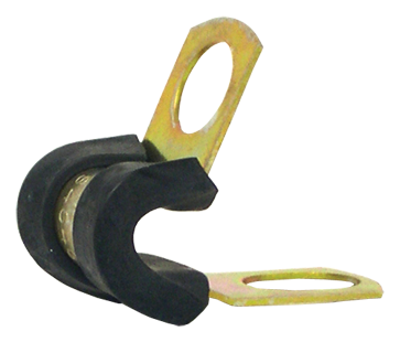 Rubber Covered Tube Clamp, 4" Clamping Diameter (Pack of 5) | 900R64 Tectran