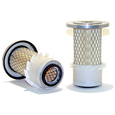 Cellulose Air Filter with Fin and Metal Ends, 7.375" | 46387 WIX