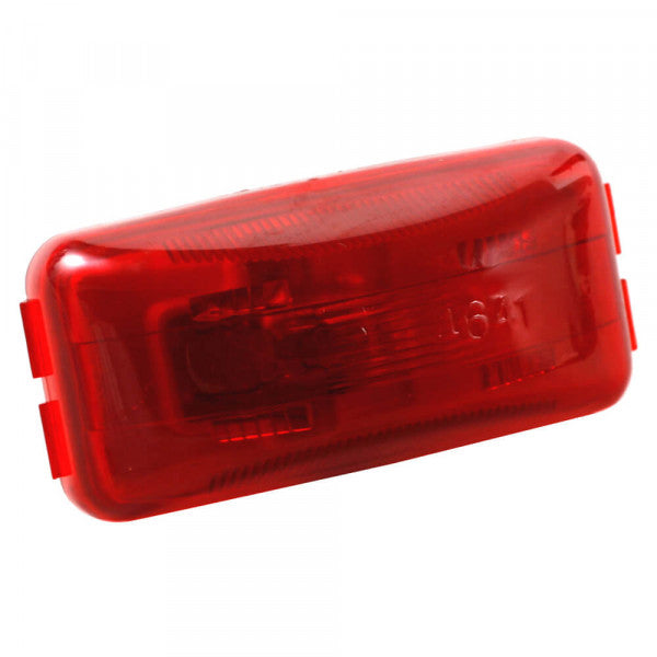 3" Rectangular Red Clearance Marker Light, PL-10 | Grote 46412