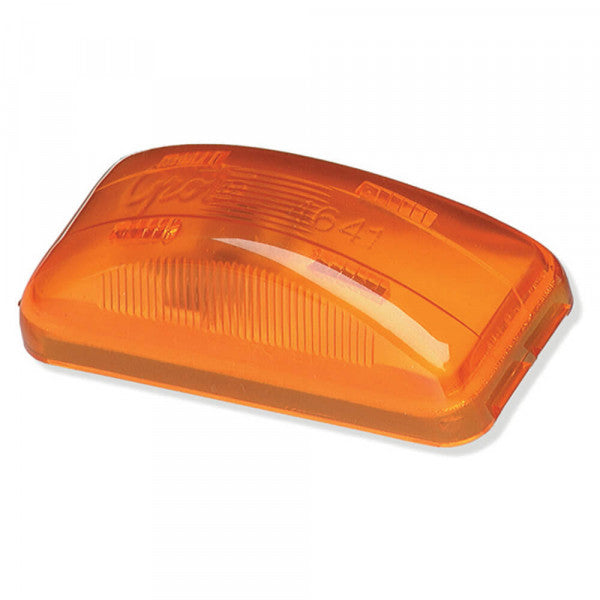 3" Rectangular Amber Clearance Marker Light, PL-10 | Grote 46413