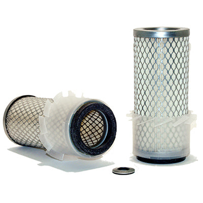 Cellulose Air Filter w/ Fin and Metal Ends, 7.13" | 46436 WIX