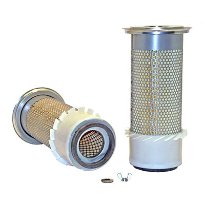 Cellulose Air Filter w/ Fin and Metal Ends, 13.875" | 46526 WIX