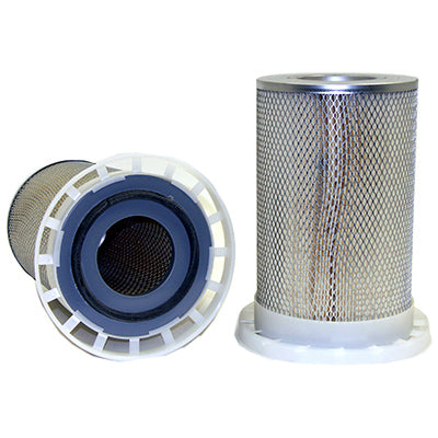 Cellulose Air Filter w/ Fin and Metal Ends, 12.267" | 46527 WIX