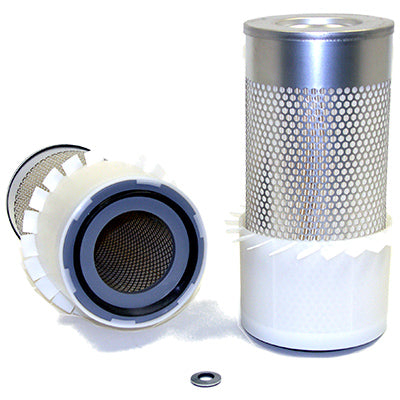 Cellulose Air Filter w/ Fin and Metal Ends, 13.44" | 46537 WIX