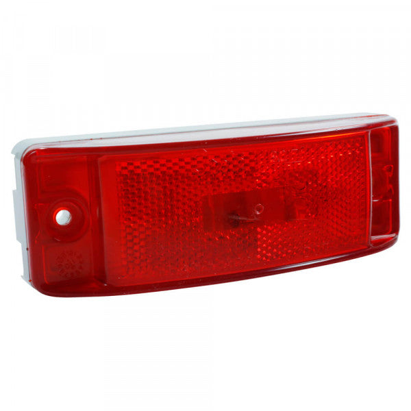 Sealed Turtleback® II Red Clearance Marker Lights with Built-In Reflector | Grote 46872