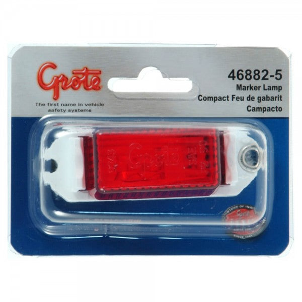 Red Economy Clearance Marker Light | Grote 46882-5