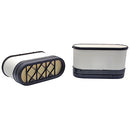 Synthetic Corrugated Style Primary Air with Plastic Ends, 7.24" | 46937 WIX