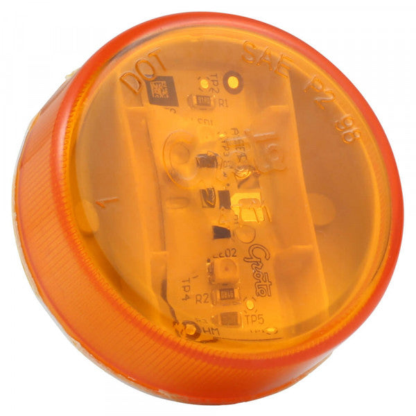 2" Round Amber SuperNova Clearance Marker Light, PL-10 | Grote 47113