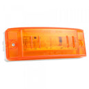 6" Amber Optic Sealed Marker Clearance Light, Male Pin | Grote 47163