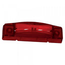 2" Red Thin-Line SuperNova Clearance Marker Light, Faston Tab | Grote 47242