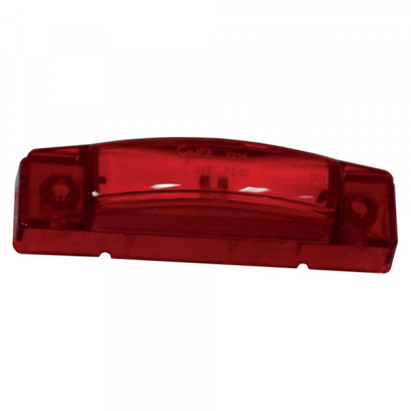 2" Red Thin-Line SuperNova Clearance Marker Light, Faston Tab | Grote 47242