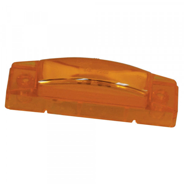 3" Amber Thin-Line SuperNova Clearance Marker Light, Faston Tab | Grote 47243