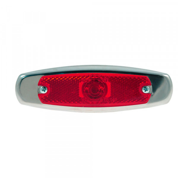 SuperNova® Low-Profile Red LED Clearance Marker Light w/ Bezel | Grote 47252