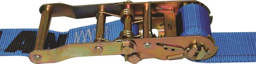 20' Tension-Limiting Ratchet Low-Profile Strap w/ Spring E Fittings | 48672-35 Ancra Cargo