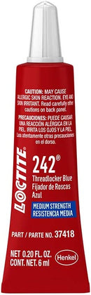 242 Threadlocker for Automotive: High-Temp, Medium-Strength, Anaerobic | Loctite 487229