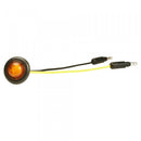 1" Yellow MicroNova Dor LED Clearance Marker Light, Standard .180" Male Bullet | Grote 49323