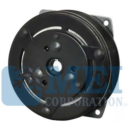 T/CCI (York Style) Compressor 8 Groove Clutch Assembly, 1 Wire IHC Plug | MEI/Air Source 5029