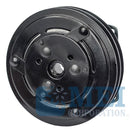 T/CCI (York Style) Compressor 2 Groove Clutch Assembly, 1 Wire Bullet | MEI/Air Source 5044