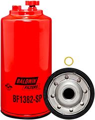 Fuel/Water Separator Spin-on with Drain and Sensor Port | BF1382SP Baldwin