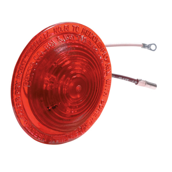 Red LED Shallow Combination Clearance & Side Marker Lens | 510005 Betts Lighting