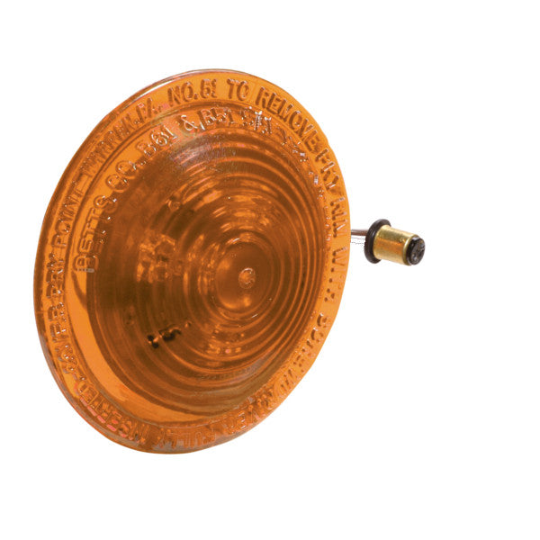 Amber LED Shallow Combination Clearance & Side Marker Lens | 510008 Betts Lighting
