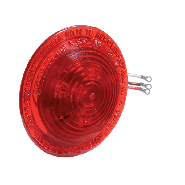 Red LED Shallow Clearance/Marker Light Lens | 510021 Betts Lighting