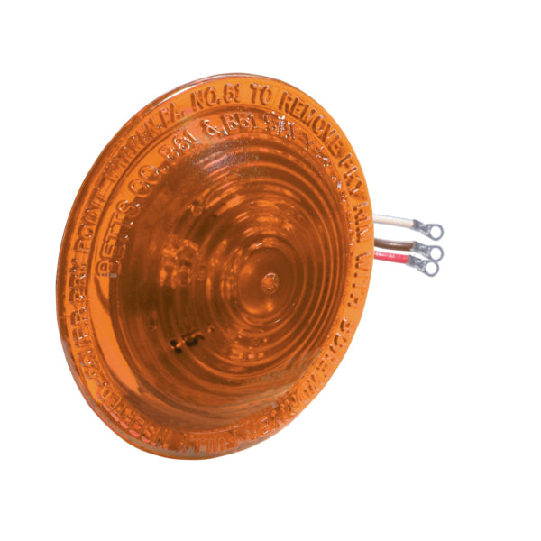 Amber LED Shallow Clearance/Marker Light Lens | 510022 Betts Lighting
