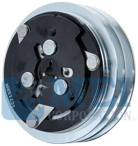 Sanden Compressor 2 Groove Clutch Assembly, 2 Wire Metripack | MEI/Air Source 5138