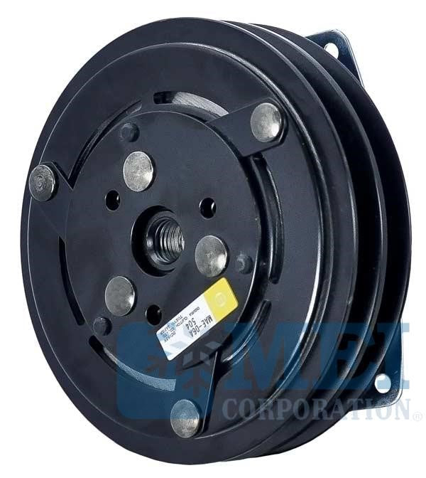 T/CCI (York Style) Compressor 2 Groove 6" Clutch Assembly, 2 Wire Metripack | MEI/Air Source 5145