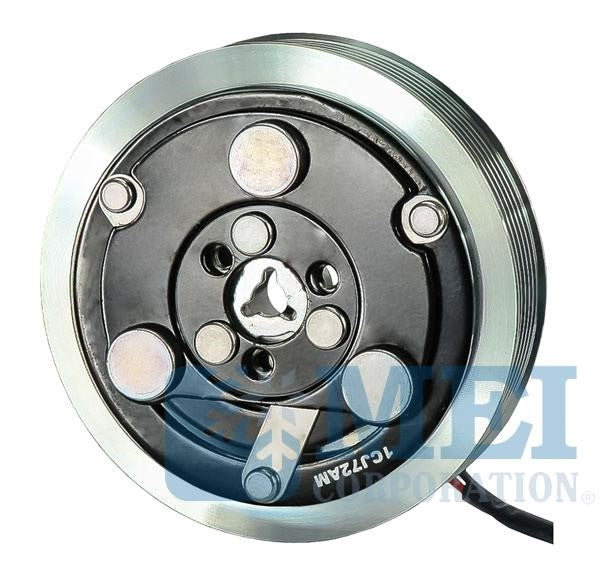 Sanden SD7 125mm Compressor Clutch, 2 Wire Metripack | MEI/Air Source 5164