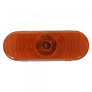 6" Amber Oval Stop/Tail/Turn Light, Female Pin | Grote 52183