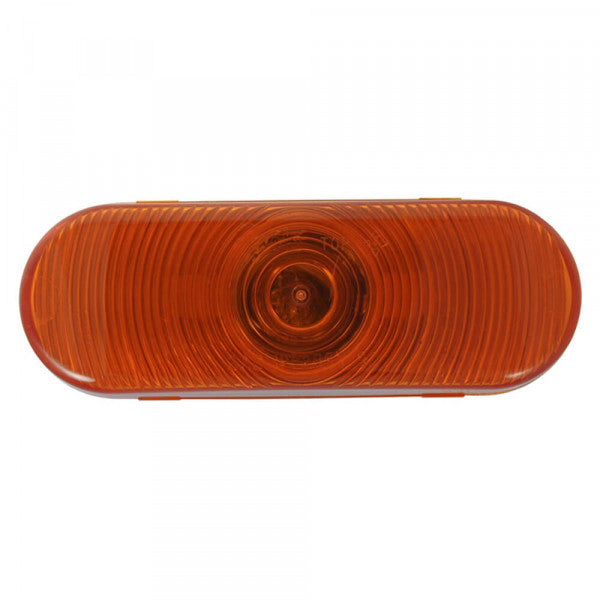 6" Amber Oval Stop/Tail/Turn Light, Female Pin | Grote 52183