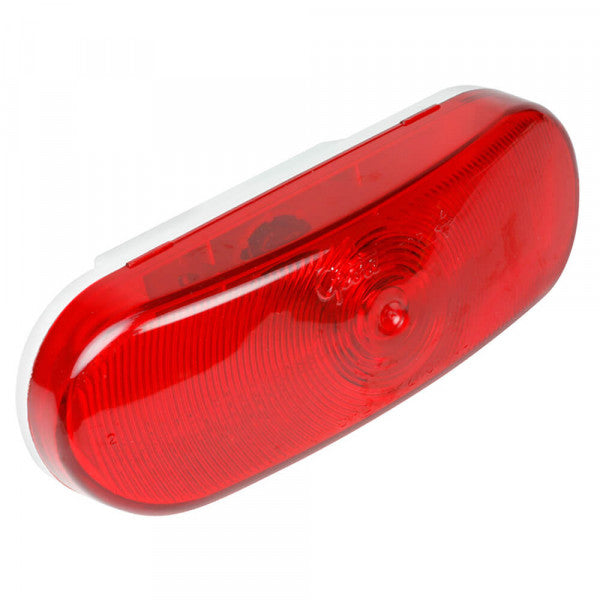 Red Torsion Mount® III 6.5" Oval Stop Tail Turn Light | Grote 52892